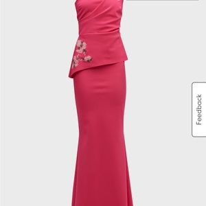 Chiara Boni La Petite Robe "Sarad" floral-embroidered dress